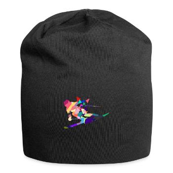 Ski - Bonnet en jersey - noir - Devant