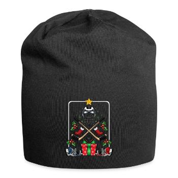Eishockey - Jersey-Beanie - Schwarz - Vorne
