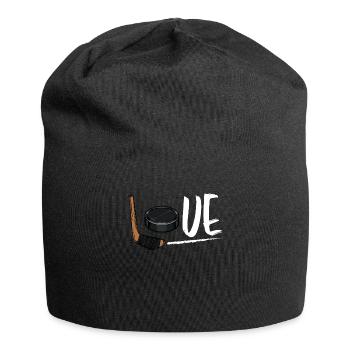 Eishockey - Jersey-Beanie - Schwarz - Vorne