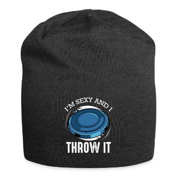Frisbee - Jersey Beanie - charcoal grey - Front
