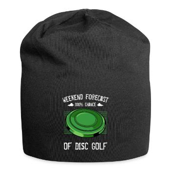Frisbee - Jersey-Beanie - Schwarz - Vorne