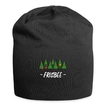 Frisbee - Jersey-Beanie - Schwarz - Vorne