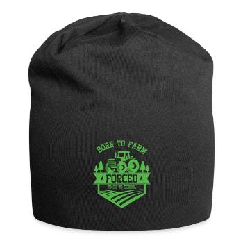 Farmer Plants Farming Agriculture Agriculteur - Bonnet en jersey - noir - Devant