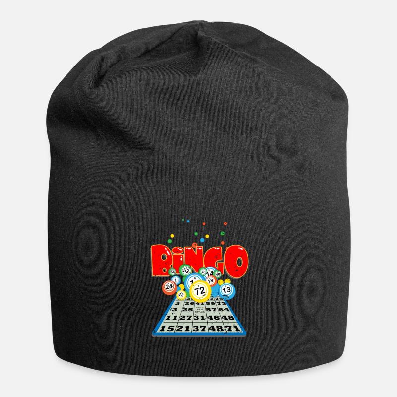 loto - Bonnet en jersey - noir