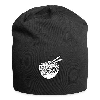 Ramen bowl - Jersey Beanie - black - Front