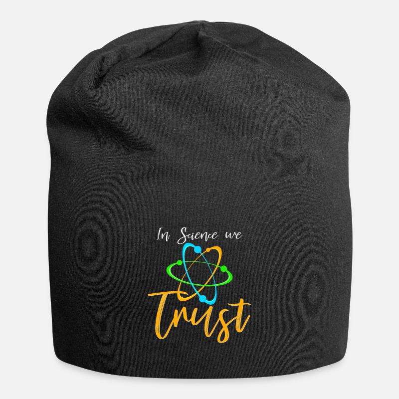 science - Bonnet en jersey - noir