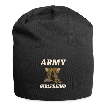 Soldat mariée soldat armée guerre cadeau militaire - Bonnet en jersey - noir - Devant