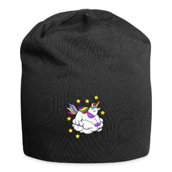 Licornes licornes - Bonnet en jersey - noir - Devant