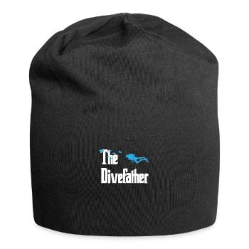 Divefather - diving, divers - Jersey Beanie - black - Front