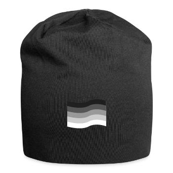 Heterosexual LGBT Pride Equality Flag Gift - Jersey Beanie - black - Front