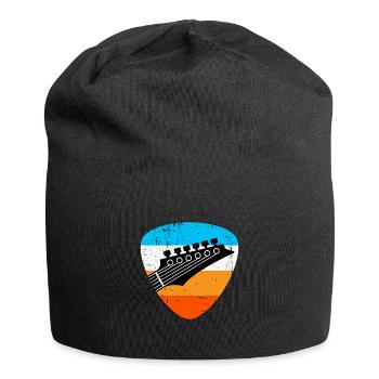 Retro guitar - Jersey Beanie - black - Front