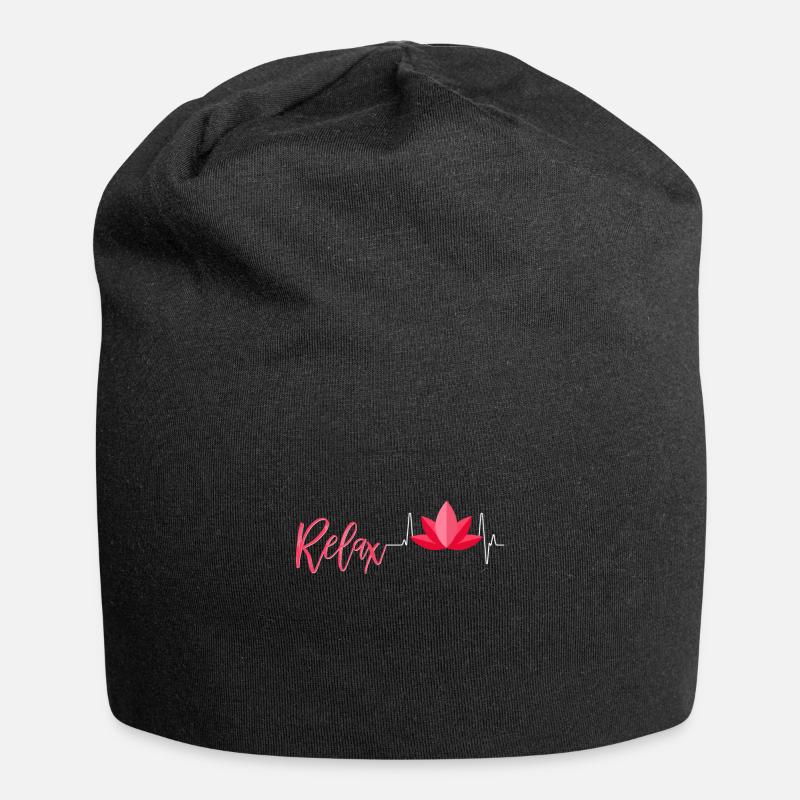 Massage - Bonnet en jersey - noir