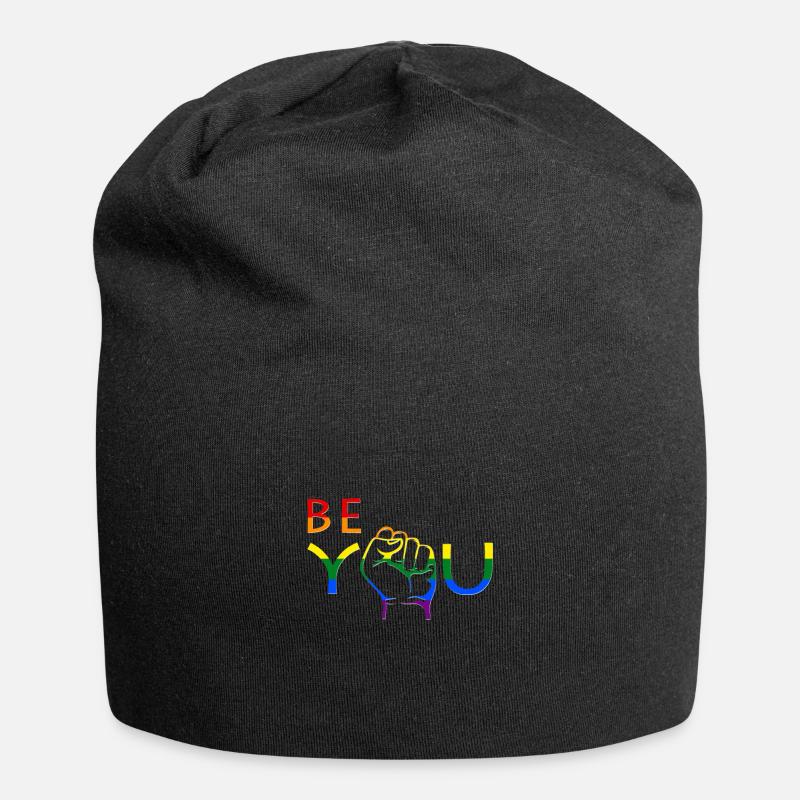 Gay Pride - Jersey-Beanie - Schwarz