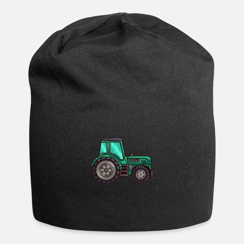 Tractor tractors - Jersey Beanie - black