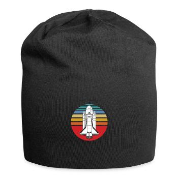 Wissenschaftler des Outspace Astronaut Galaxy Universe - Jersey-Beanie - Schwarz - Vorne