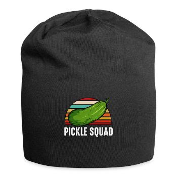 Pickle Squad Pickle Squad Retro Style Vintage Pickle - Jersey Beanie - black - Front