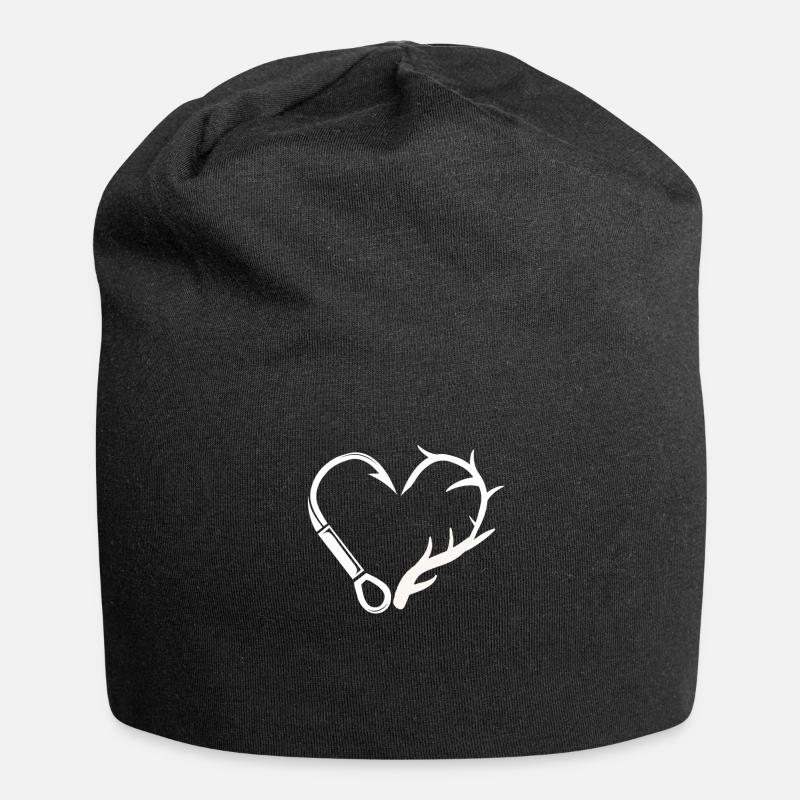 Chasse et pêche - Bonnet en jersey - noir