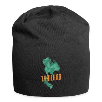 Reisen Reisende Elefant Land Tourist - Jersey-Beanie - Schwarz - Vorne
