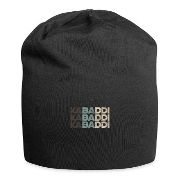 Kabaddi Vintage Match Kapaddi Game Chadukudu - Jersey Beanie - black - Front