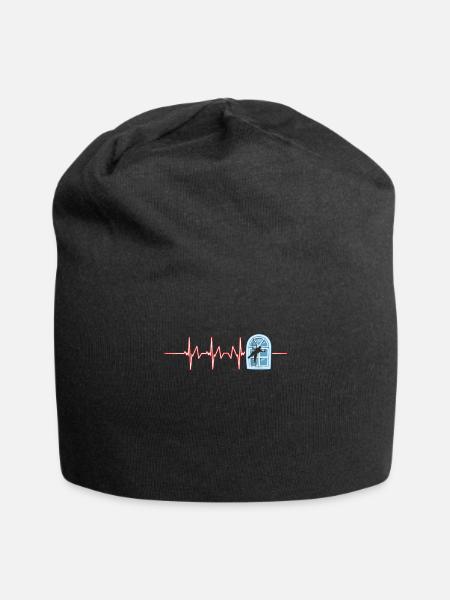 Window Cleaner Cleaning Architectural Glass - Jersey Beanie - black