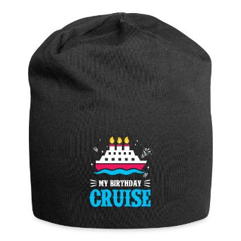 Birthday Cruise Cruising Cruise Ship Holiday - Jersey Beanie - black - Front