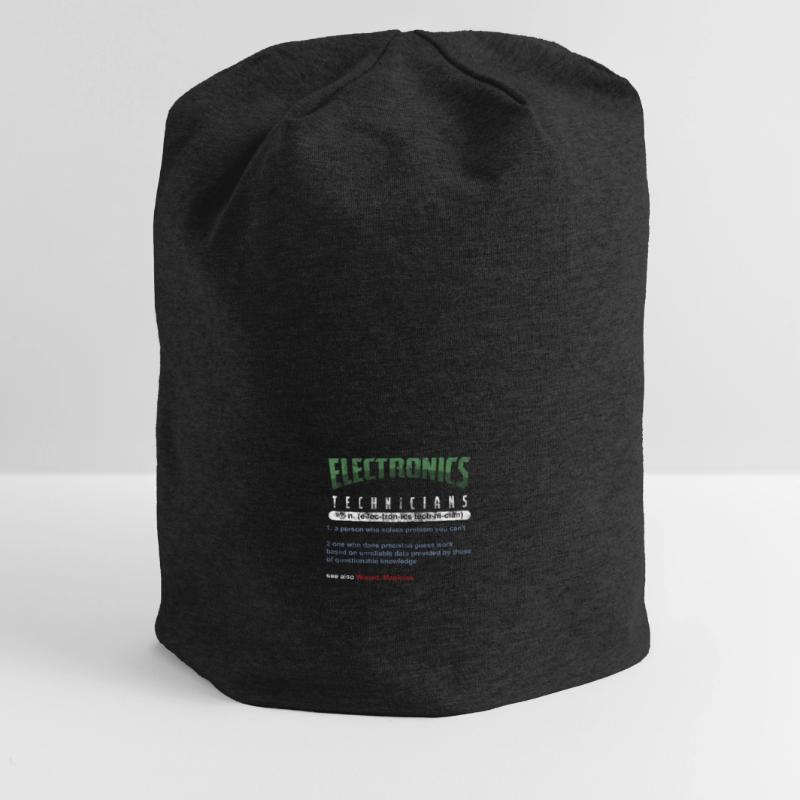 Electronics Technicians Technical Gift Jersey Beanie