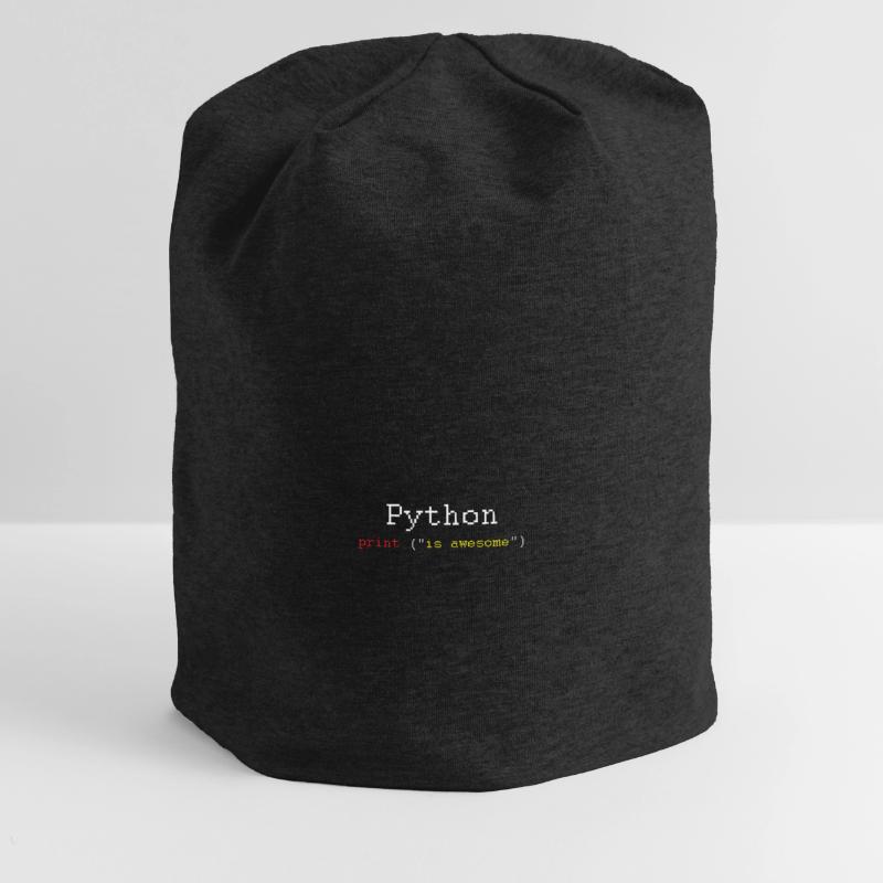 Python HTML Sprachcodierer Codierungsprogrammierer Geschenk Jersey-Beanie