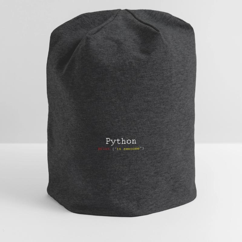 Cadeau de programmeur de codage de codeur de langage HTML Python Bonnet en jersey