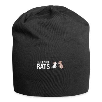 Reine des rats - Bonnet en jersey - noir - Devant