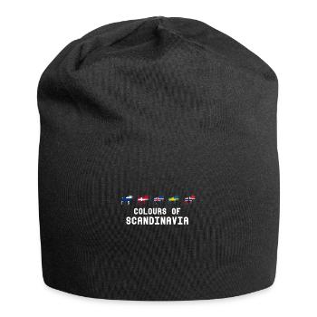 Colors of scandinavia - Scandinavia - Jersey Beanie - black - Front