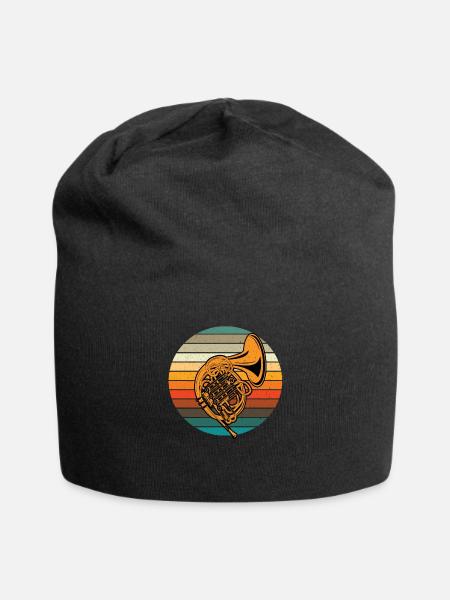 Horn - Jersey-Beanie - sort