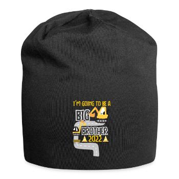 Promoted to Big Brother 2022 Toddler - Jersey Beanie - black - Front