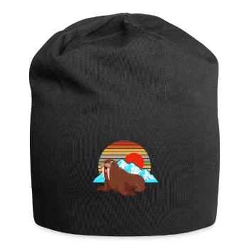 Morses - Bonnet en jersey - noir - Devant