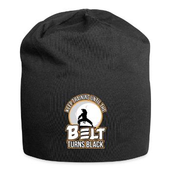 Karate - Jersey-Beanie - Schwarz - Vorne