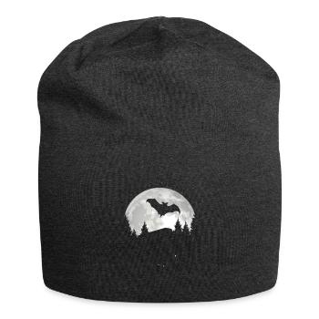 Bat - Jersey Beanie - charcoal grey - Front