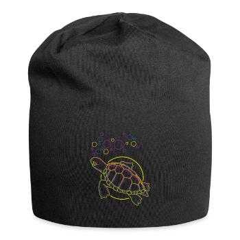 Turtle - Jersey Beanie - black - Front