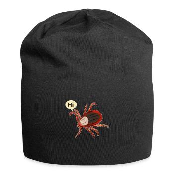 Tick Hi Gift - Jersey Beanie - black - Front