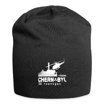 TCHERNOBYL TShirt 1986 3.6 Roentgen Soviet URSS - Bonnet en jersey - noir - Devant