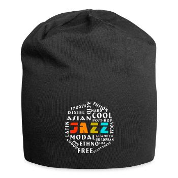 Jazz styles Jazz genre with jazz - Jersey Beanie - black - Front