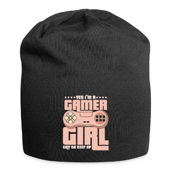 Gaming - Jersey-Beanie - Schwarz - Vorne