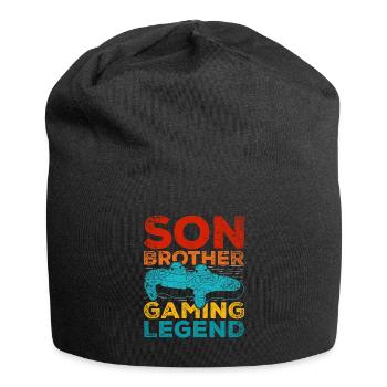 Gaming - Jersey-Beanie - Schwarz - Vorne