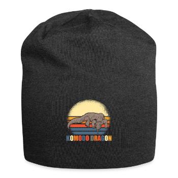Komodowaran - Bonnet en jersey - charbon - Devant