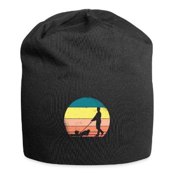 Tondre la pelouse - Bonnet en jersey - noir - Devant