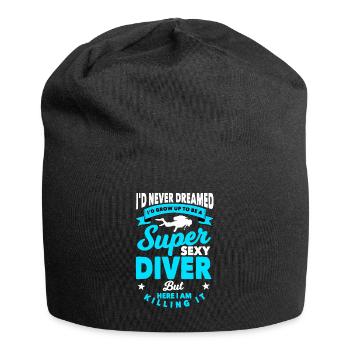 Diver - Jersey Beanie - black - Front