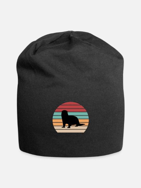 Otter - Jersey-Beanie - Schwarz