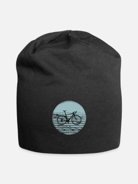 Gravelbike Gravel Rennrad Fahrrad - Jersey-Beanie - Schwarz