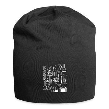 Chemist teacher gift chemistry science - Jersey Beanie - black - Front