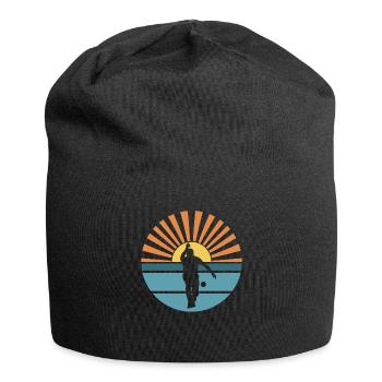 Pétanque Pétanque Pétanque Pétanque Boules Boules - Bonnet en jersey - noir - Devant