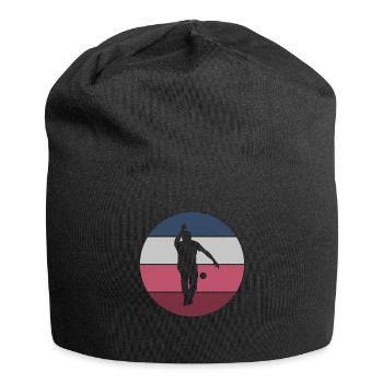Pétanque Pétanque Pétanque Pétanque Boules Boules - Bonnet en jersey - noir - Devant
