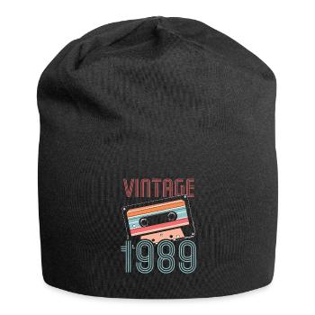 32 years old 1989 Birthday gift idea - Jersey Beanie - black - Front